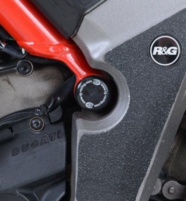 Zátka do rámu R&G Racing pro Ducati Multistrada 1200/1200S, levá strana